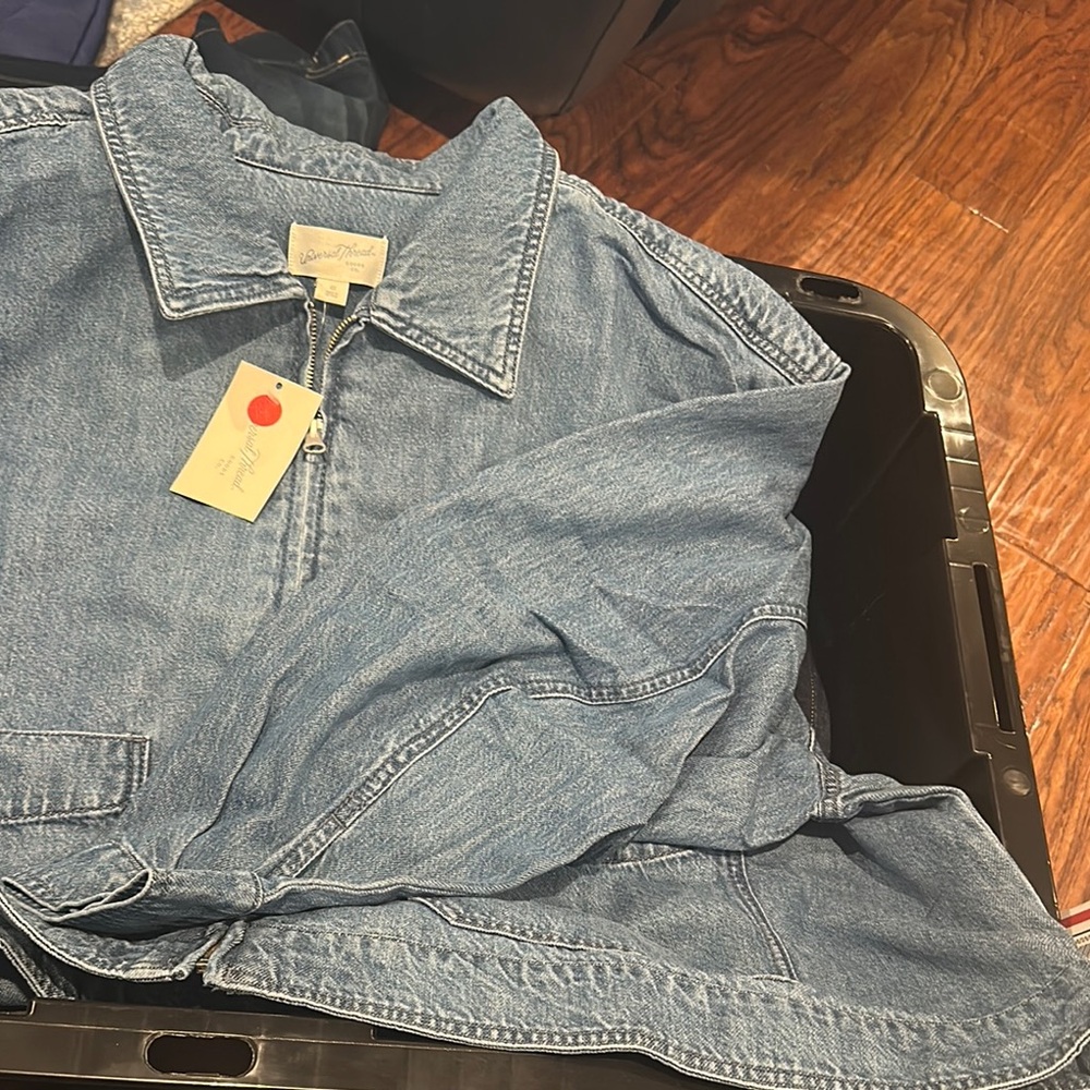 Universal Thread Blue Jean Jacket - Picture 2 of 2
